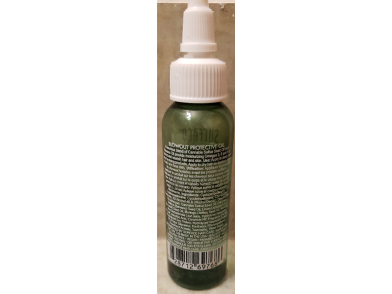 Surface Hair Blowout Protective Oil, 2 fl oz/60 mL