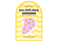 SpaLife One Chill Chick Soothing Foot Mask, Carrot Cake Scent, 1.13 fl oz/32 g - thumbnail 1