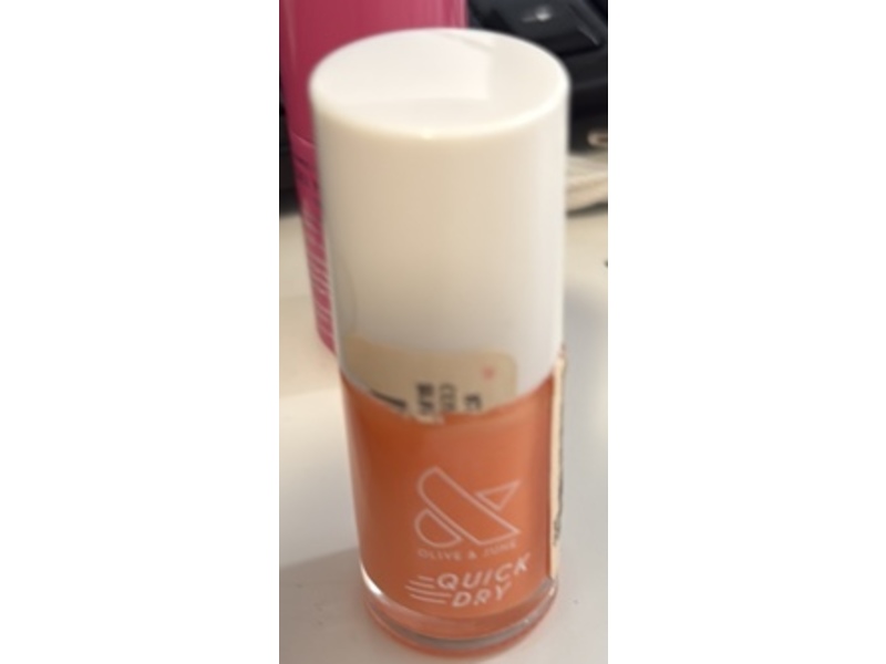 Olive & June Quick Dry Nail Polish, Peeptoe, 0.27 fl oz/8 mL