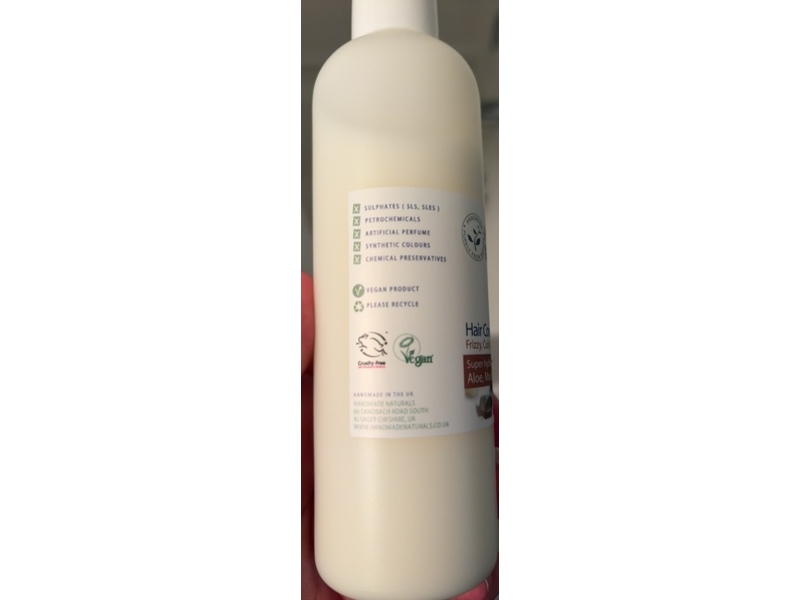 Handmade Naturals Hair Conditioner, Aloe, MuruMuru & Macadamia, 250 mL