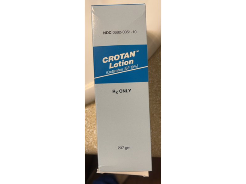Crotan Lotion (crotamiton) 10%, 8 fl oz/237 g, Marnel Pharmaceuticals (Rx)