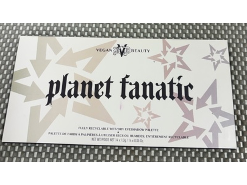Kvd Vegan Beauty Planet Fanatic Eyeshadow Palette