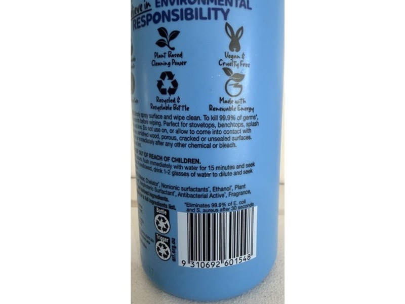 Undo This Mess Multipurpose Grease Blaster Cleaner, Zesty Citrus Scent, 475 mL