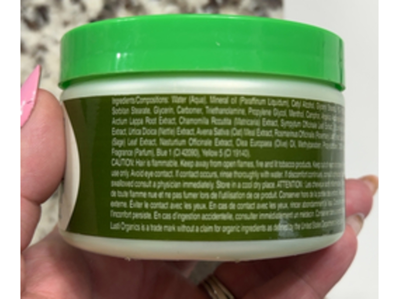 Lusti Organics Hair Dress, Olive Oil, 10 fl oz/ 284 g