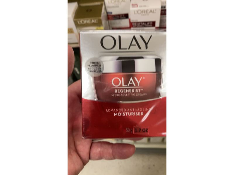 Olay Regenerist Micro-Sculpting Cream Anti-Ageing Moisturiser, 1.7 oz/50 g