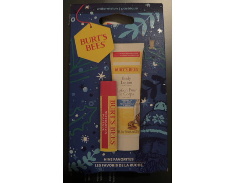 Burt's Bees Hive Favorites Set, Watermelon & Milk + Honey