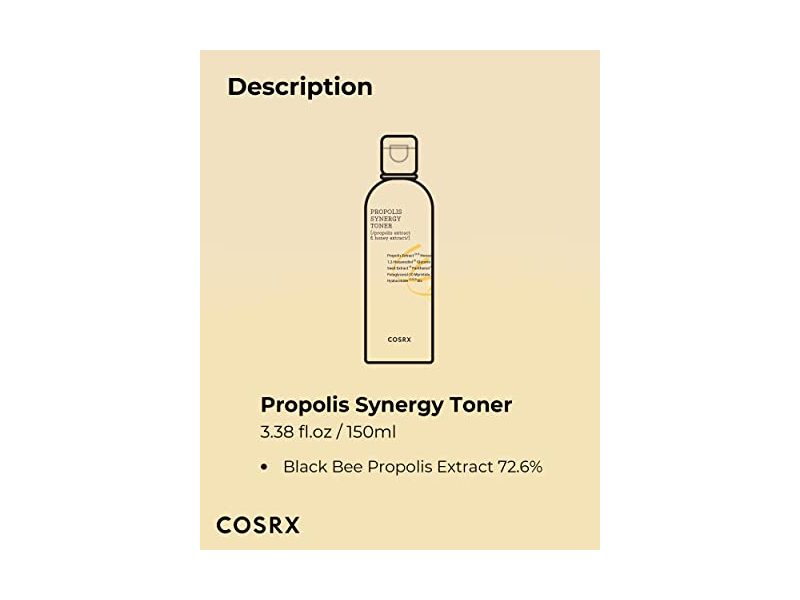 Cosrx Propolis Synergy Toner, 5.07 fl oz/150 mL