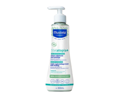 Mustela Lipid-Replenishing Anti-Itching Cream, 300 mL