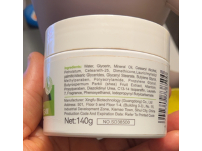 Sadoer Moisturizing & Soft Face Cream, Avocado, 4.90 fl oz/140 g