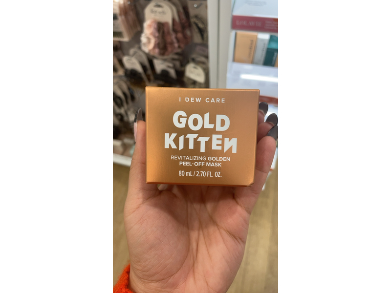 I Dew Care Revitalizing Golden Peel Of Mask, Gold Kitten, 2.70 fl oz/80 mL