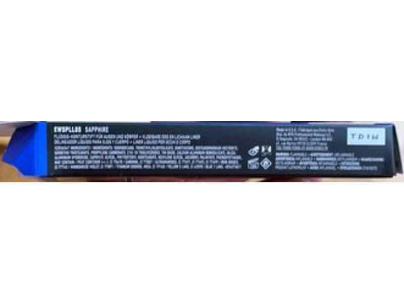 Nyx Professional Makeup Epic Wear Liquid Liner, Waterproof, Sapphire, 0.12 fl oz/3.5 mL