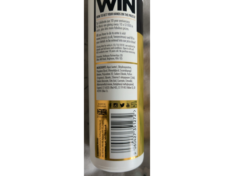 St. Moriz Win Instant Tanning Mousse, Dark, 6.76 fl oz/200 mL