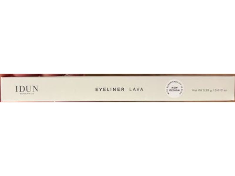 Idun Minerals Eyeliner, 101 Lava, 0.012 oz/0.38 g
