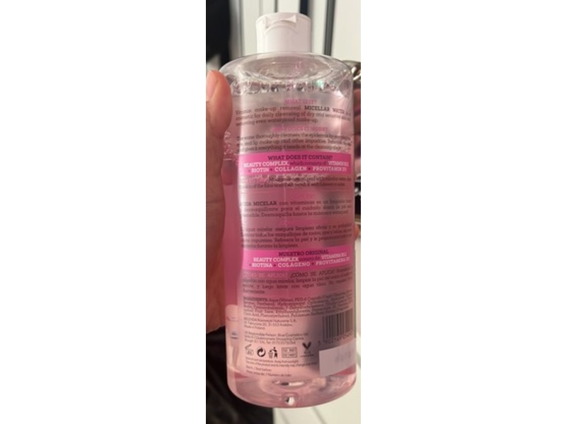 Bielenda B12 Beauty Vitamin Micellar Water, 16.9 fl oz/500 mL