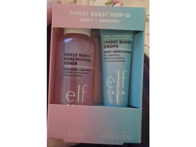 Elf Thirst Burst Dew-O Facial Toner & Hydrating Serum Drops