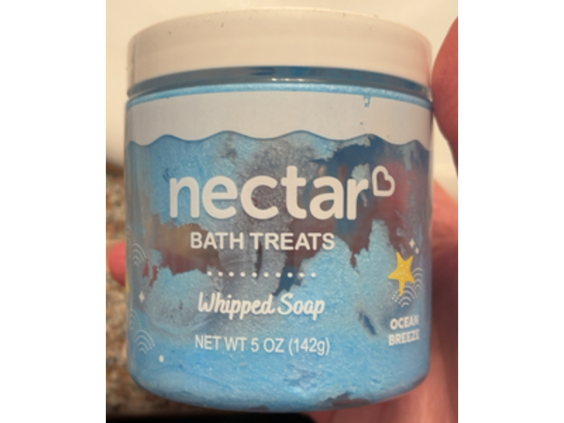 Nectar Bath Treats Whipped Soap, Ocean Breeze, 5 oz/142 g