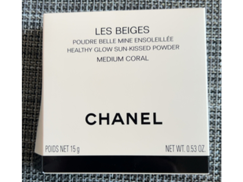 Chanel Les Beiges Healthy Glow Sun-Kissed Powder, Medium Coral, 0.53 oz/15 g