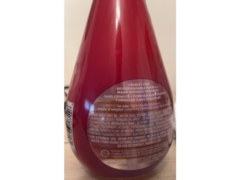 Method Gel Hand Wash, Holly Berry, 12 fl oz/354 mL