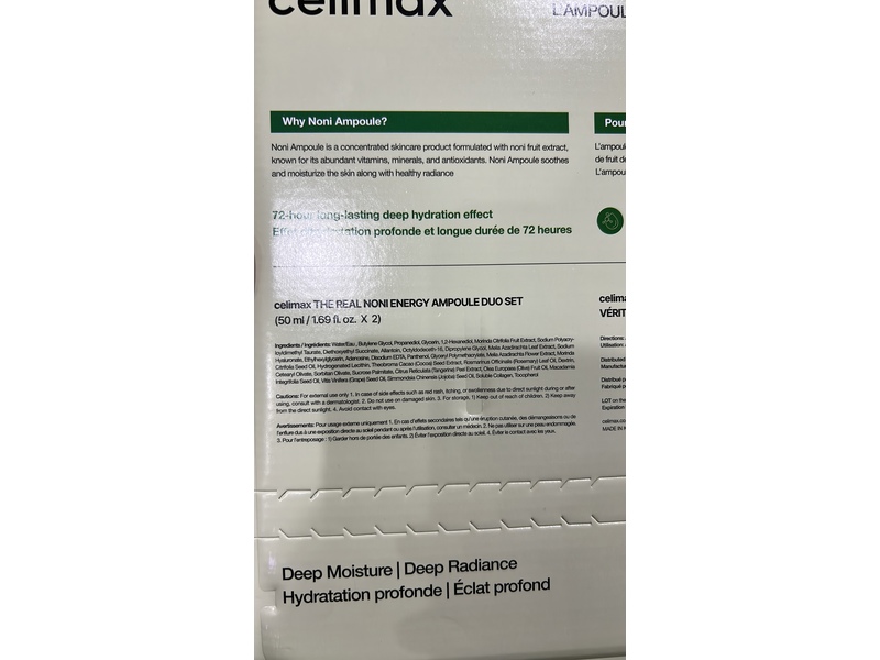 Celimax Noni Ampoule Duo Set, 1.69 fl oz/50 mL