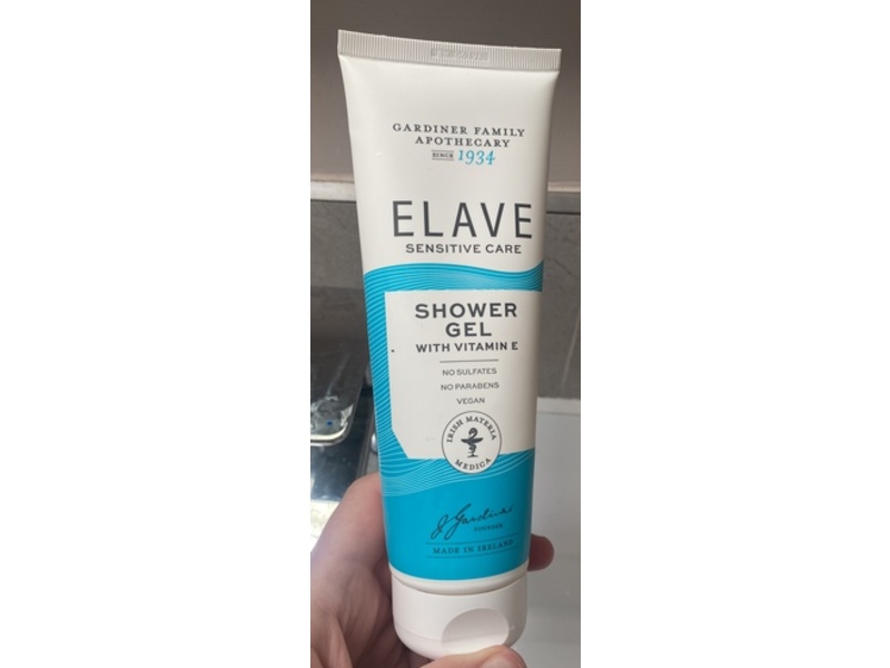 Elave Sensitive Care Shower Gel, 8.45 fl oz/250 mL