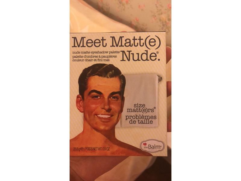 TheBalm Meet Matte Nude Eyeshadow Palette, 25.5g/0.9oz