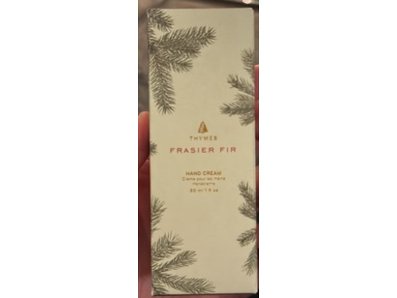 Thymes Hand Cream, Frasier Fir, 1 fl oz/30 mL