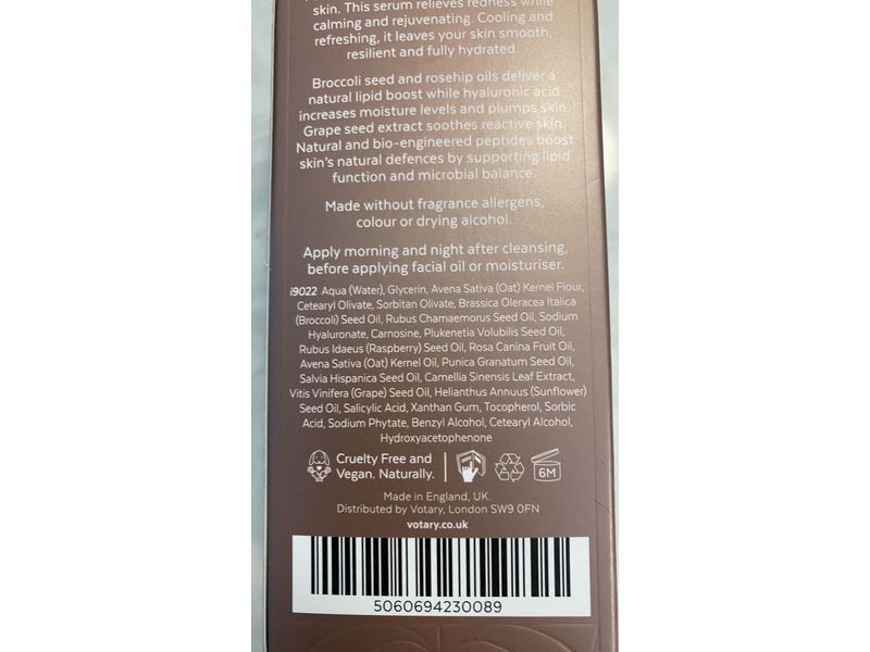 Votary Super Seed Serum, Soothe Your Skin, 1.7 fl oz / 50 mL