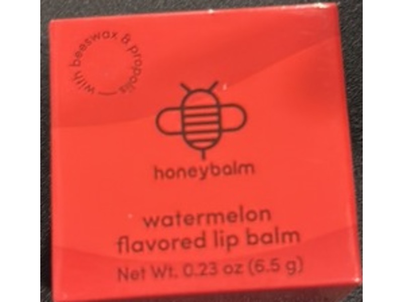 Honeybalm Lip Balm, Watermelon, 0.23 fl oz/6.5 g