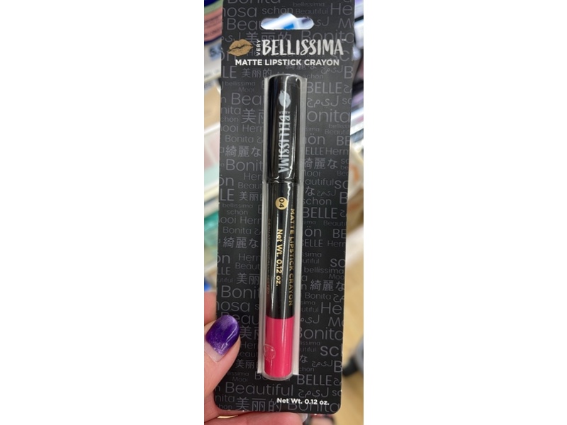 Bellissima Matte Lipstick Crayon, 04, 0.12 oz