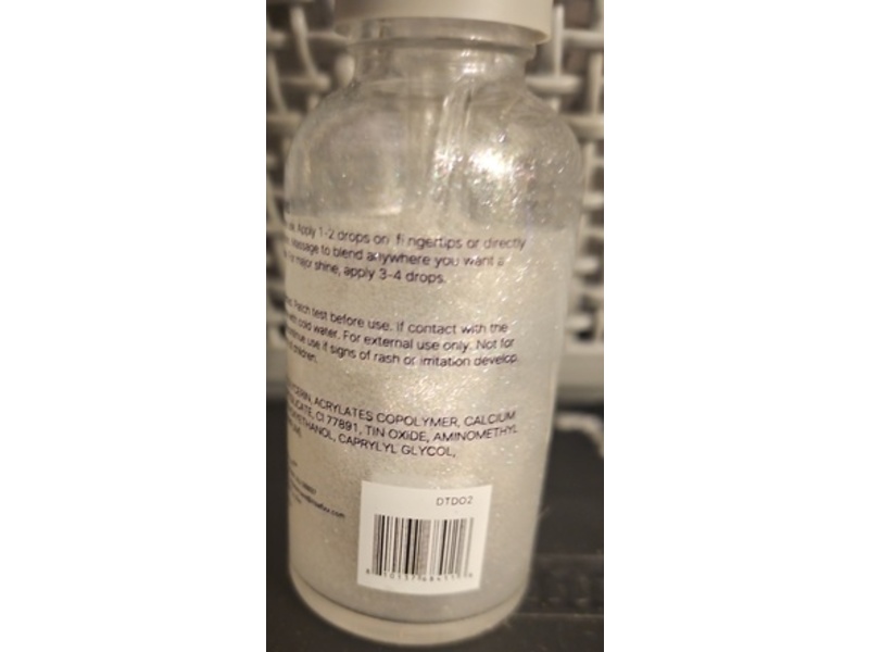 Spa Scentials Shimmer Multi-Purpose Dry Oil, Silver Lining, 1 fl oz/30 mL