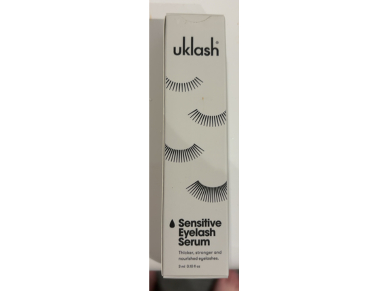 Uklash Sensitive Eyelash Serum, 0.10 fl oz/3 mL
