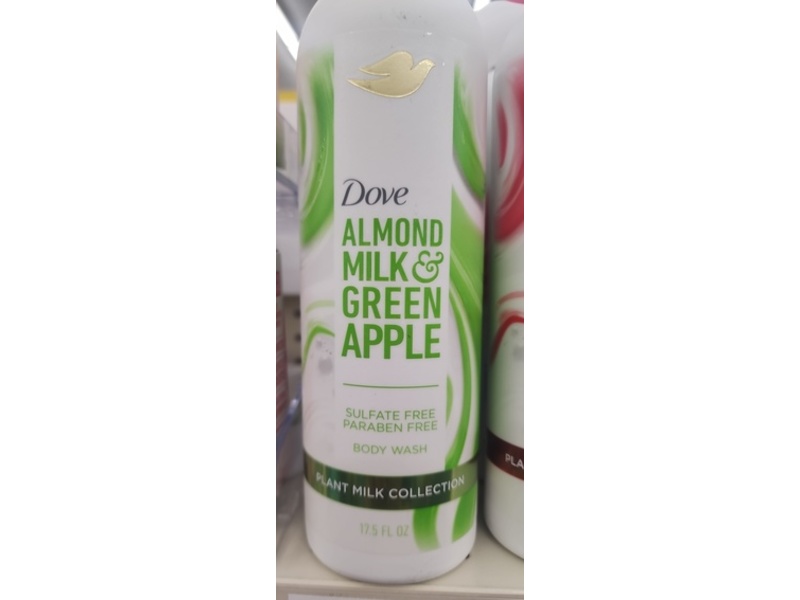 Dove Body Wash, Almond Milk & Green Apple, 17.5 fl oz