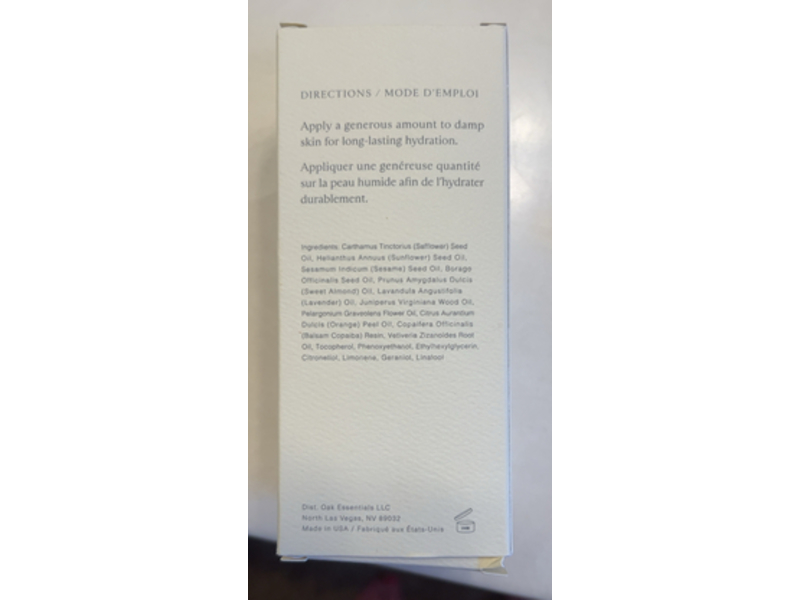 Oak Essentials Dew Body Oil, 3.4 fl oz/100 mL