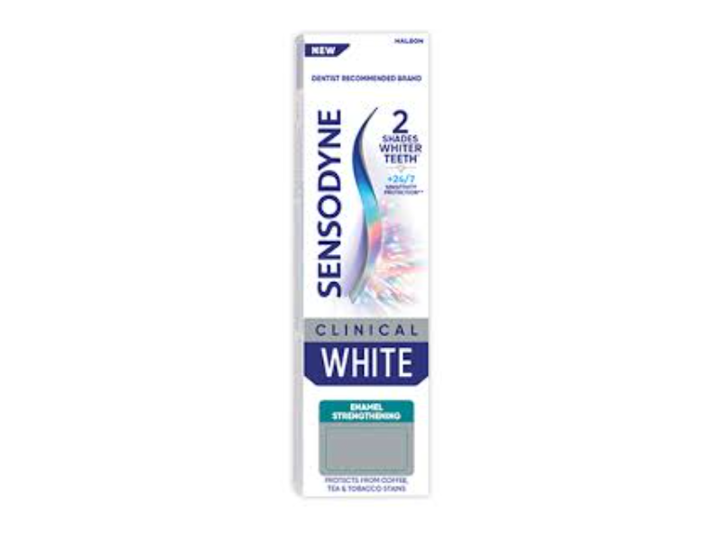 Sensodyne Clinical White Enamel Strengthening Toothpaste, 5.5 oz/156 g