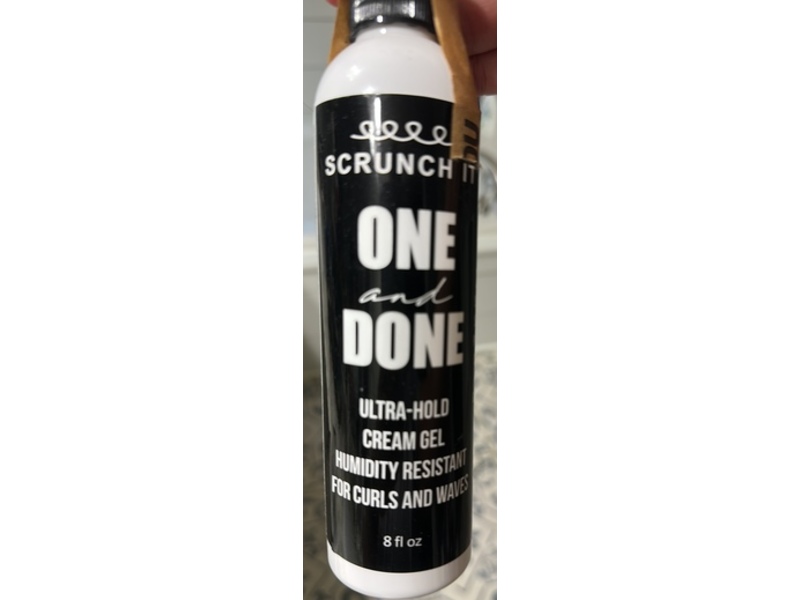 Scrunch It One and Done Cream Gel, Ultra-Hold, 8 fl oz