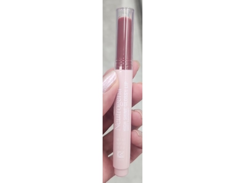 Neutrogena High Shine Glossy Lip, Sweet Raspberry, 0.07 oz/1.9 g