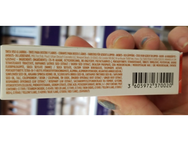 Urban Decay Stay Naked Face & Lip Tint, Bang, 0.14 oz/4 g