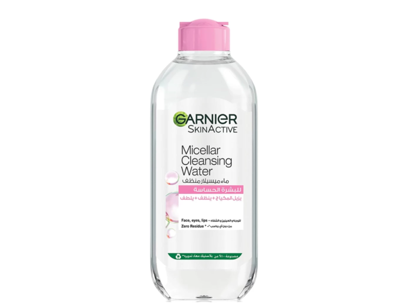 Garnier Skin Active Micellar Cleansing Water, Sensitive Skin, 400 mL