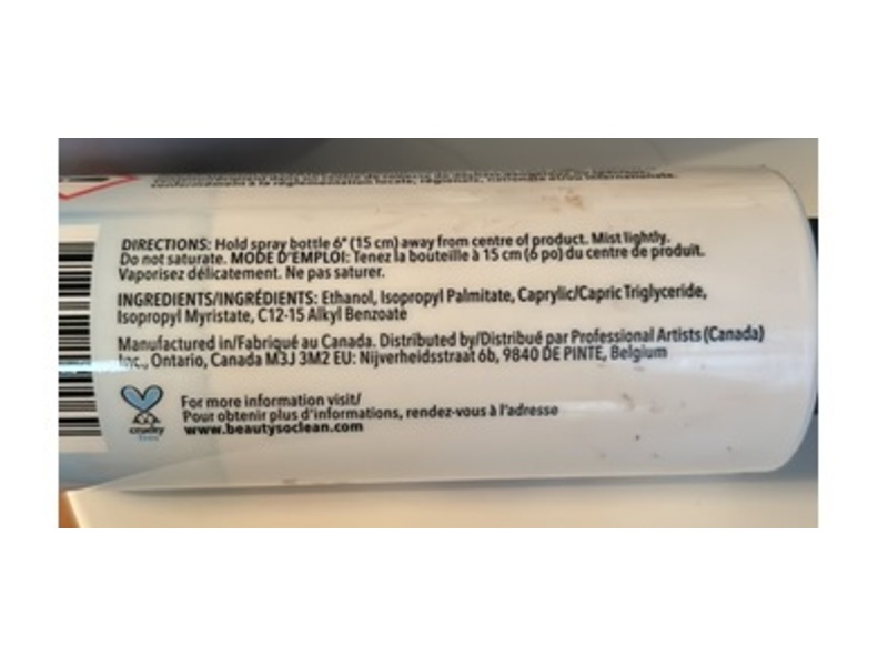 Beauty So Clean Cosmetic Sanitizer Mist, 4 fl oz/120 mL