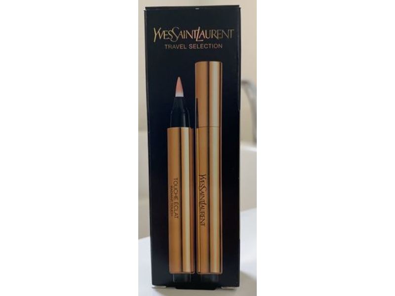 Yves Saint Laurent Touche Eclat Radiant Touch Pen, Luminous Ivory Duo 0.08 oz/2.5 mL