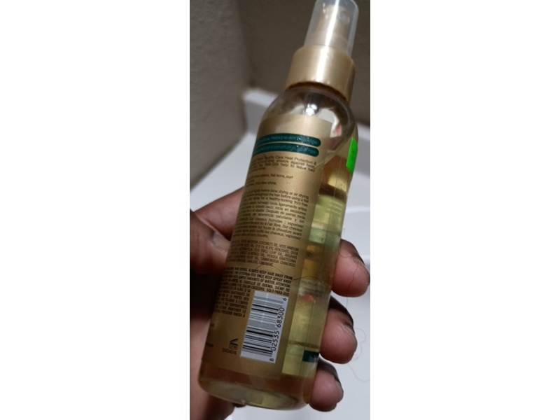 African Pride Olive Miracle Heat Protection & Hair Shine Mist, Olive & Tea Tree Oils, 4 fl oz/118 mL