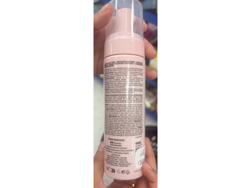 Erase Yor Face Faoming Face Wash, Get Squeaky Clean, 8.7 fl oz/200 mL