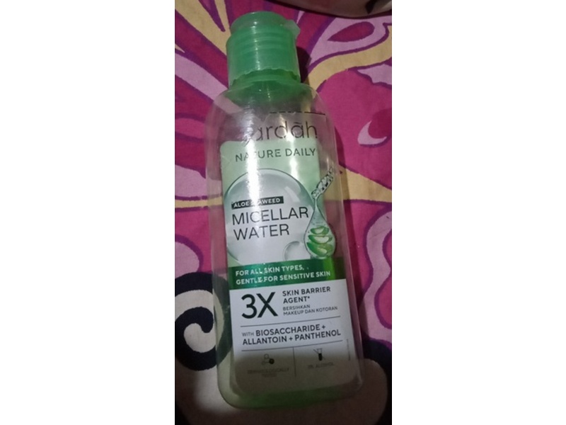 Wardah Micellar Water, Aloe Seaweed, 100 mL