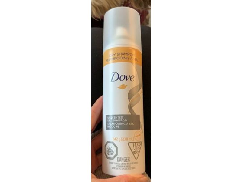 Dove Unscented Dry Shampoo, 238 mL