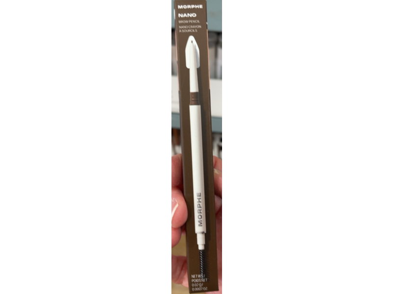 Morphe Nano Brow Pencil, Cold Brew, 0.001 oz/0.02 g