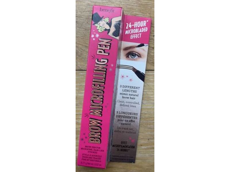 Benefit Brow Microfilling Pen, Light Brown, 0.02 fl oz/0.77 mL