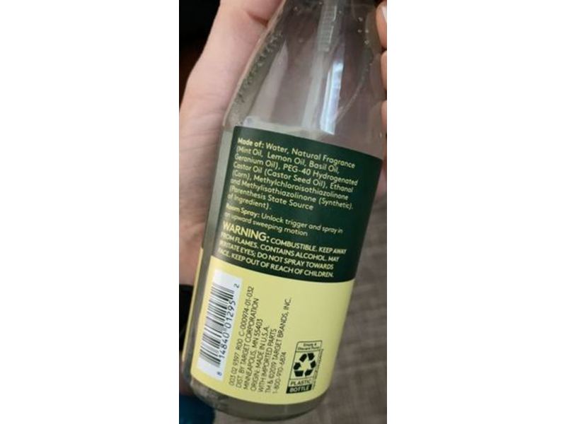 Everspring Room Spray, Lemon & Mint, 8 fl oz/236 mL