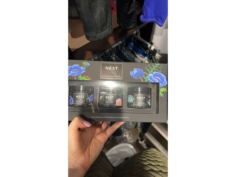 Nest Fragrance 3pc Discovery Body Cream Gift Set - Midnight, Dahlia and Indigo