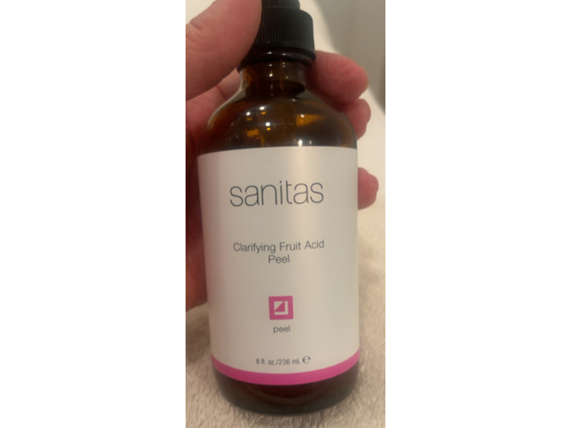 Sanitas Clarifying Fruit Acid Peel, 8 fl oz/236 mL