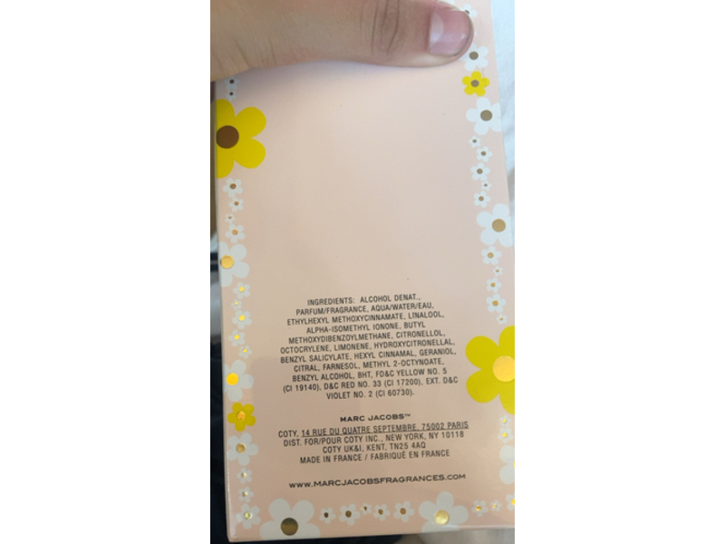 Marc Jacobs Daisy Eau So Fresh Eau De Toilette Spray, 2.5 fl oz/75 mL